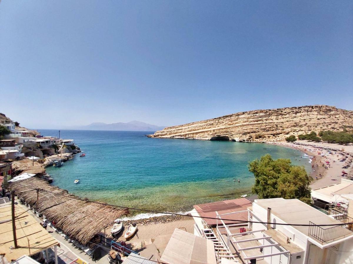 Beach View Matala Dış mekan fotoğraf